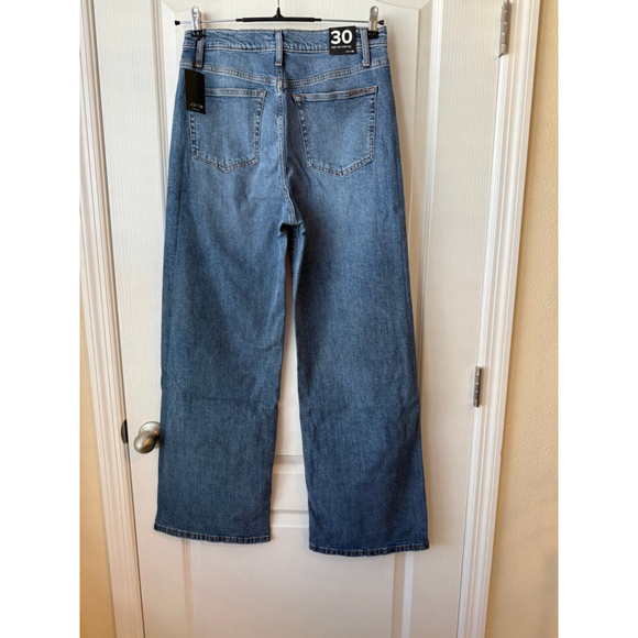 Women's Joe's Jeans High Rise Wide Leg Jeans in Blue Size 30